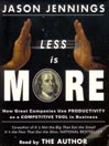 Less is More